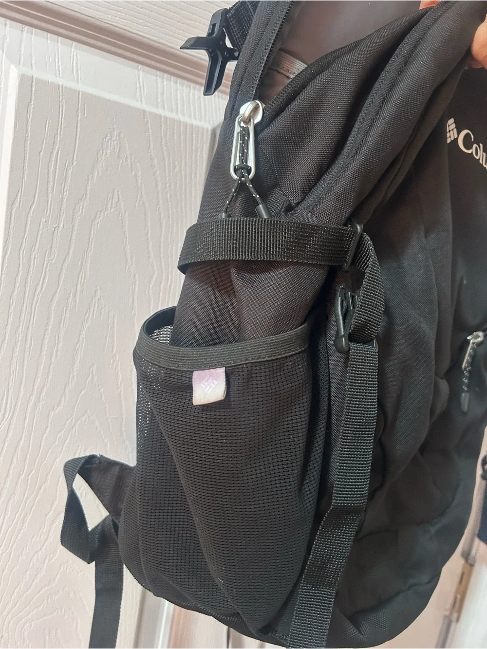 Columbia Black Backpack with Georgia G Logo